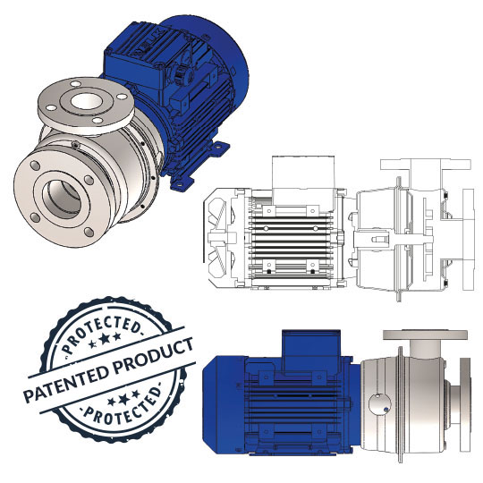 Tek Kademeli Kapalı Fanlı Santrifüj Pompa