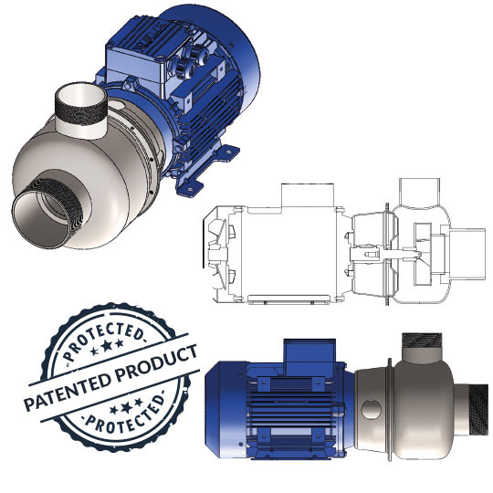 Tek Kademeli Kapalı Fanlı Santrifüj Pompa