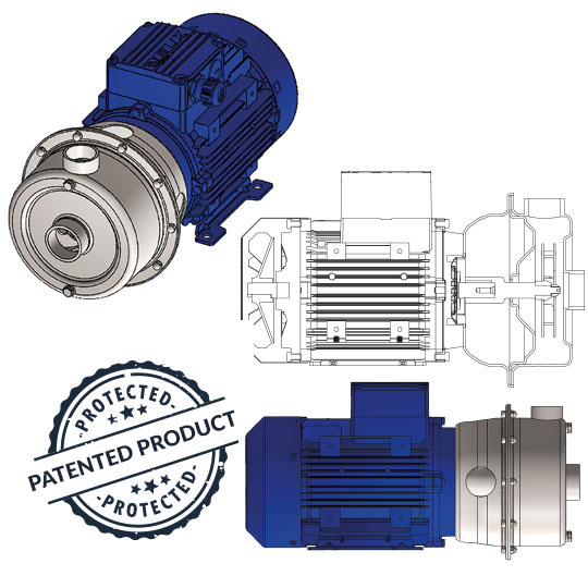 Yarı Kapalı Santrifüj Pompa